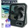Nordmoose Cruise Fan Cabin Approved Magnetic Hook Included To Hang On Walls Portable USB Rechargeable PlugIn Timer Function 5Speed Adjustable White Noise Long Battery Life Perfect for 2026 Cruises