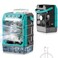 Rozlchar Portable Misting Fan Compatible for Makita 18V BatteryTool Only Outdoor Camping Fan with 1600mL Water Tank Variable Speed 2468H Timer 7 Color LED Lights USB Powered Also