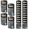 Flutesan 24 Pieces Pocket Calculator Small Basic Scientific Calculators for Student 8 Digit Small Pocket Calculator Handheld Solar Battery Dual Power for School Classroom Desktop Home Office