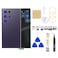 Phoupair Back Glass Replacement for Samsung Galaxy S24 Ultra with Professional Repair Tool Kit Titanium Violet
