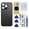 Perzework OEM Rear Back Glass Replacement for iPhone 14 Pro 61 inches with Reparing Toolkit and PreInstalled Adhesive Space Black