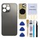 Perzework Back Rear Glass Replacement for iPhone 13 pro 61 inch All Carriers with Professional Repair Tool Kits Graphite