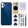 Perzework OEM Rear Back Glass Replacement for iPhone 12 61 inches with Reparing Toolkit and PreInstalled Adhesive Blue