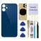 Perzework OEM Rear Back Glass Replacement for iPhone 12 61 inches with Reparing Toolkit and PreInstalled Adhesive Blue