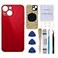 Perzework OEM Rear Back Glass Replacement Red Compatible with iPhone 13 61 inches All Carriers with PreInstalled Adhesive and Repairing Tool Kits