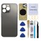 Perzework OEM Rear Cover Back Glass Replacement for iPhone 13 pro max 67 inches Graphite All Carriers with PreInstalled Adhesive and Repairing Tool Kits