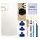 Perzework OEM Rear Back Glass Replacement for iPhone 11 Pro Max 65 inches with Reparing Toolkit and PreInstalled Adhesive Sliver