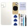 Perzework OEM Rear Back Glass Replacement for iPhone 11 Pro Max 65 inches with Reparing Toolkit and PreInstalled Adhesive Sliver