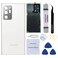 Perzework Rear Back Glass Replacement for Samsung Galaxy Note 20 Ultra 69inches with Reparing Tool Kit and Instruction Mystic White