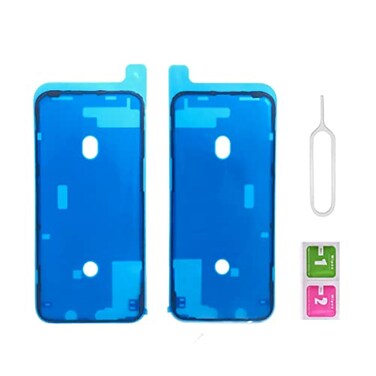 LNONLS 2Pack OEM Original Adhesive Waterproof Tape Stickers Glue for LCD Display iPhone 12 Mini 12 Pro Max Front Housing Frame Sticker Tape Strips Screen PreCut Seal Adhesive iPhone 12 Pro Max