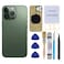 Perzework OEM Rear Cover Back Glass Replacement for iPhone 13 pro max 67 inch Alpine Green All Carriers with PreInstalled Adhesive and Professional Repair Tool Kits