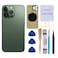 Perzework OEM Rear Cover Back Glass Replacement for iPhone 13 pro max 67 inch Alpine Green All Carriers with PreInstalled Adhesive and Professional Repair Tool Kits