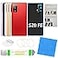 ASDAWN Galaxy S20 FE Replacement Back Glass Panel Case with PreInstalled Camera Lens Tool Kit for Samsung Galaxy S20 FE 5G SMG780 SMG781 All Carriers Cloud Red