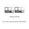 YUYOND 2pcs OEM Original Rear Back Camera Glass Lens Replacement for Samsung Galaxy Note 20 Ultra 5G All Carriers with Repair Tools Kit Mystic White