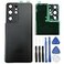 ubrokeifixit Galaxy S21 Ultra Rear Panel Back Glass Door Cover Replacement for Samsung Galaxy S21 Ultra 5G G998 68with PreCut Tape Black