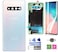 teamplayer Galaxy S10 Plus Back Glass Cover Replacement Housing Door Waterproof with Camera Lens and Frame Tape Parts for Samsung Galaxy S10 Plus S10 SMG975UWFDS Tools Prism White