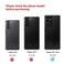 Perzework Rear Back Glass Replacement for Samsung Galaxy S21 Ultra 5G with PreInstalled Adhesive and Repair Tool Kits Phantom Black