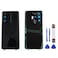 Peixiong Galaxy S20 Ultra Back Glass Replacement for Samsung Galaxy S20 Ultra Rear Back Glass Panel Replacement with PreInstalled Camera Lens Tools Cosmic Black