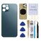 Perzework OEM Rear Back Glass Replacement for iPhone 12 Pro 61 inches with Reparing Toolkit and PreInstalled Adhesive Pacific Blue