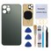 Perzework OEM Rear Back Glass Replacement for iPhone 11 Pro Max 65 inches with Reparing Toolkit and PreInstalled Adhesive Midnight Green