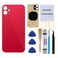 Perzework OEM Rear Back Glass Replacement for iPhone 11 61 inches with Reparing Toolkit and PreInstalled Adhesive Red