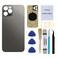 Perzework OEM Rear Back Glass Replacement for iPhone 12 Pro 61 inches with Reparing Toolkit Graphite