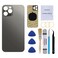 Perzework OEM Rear Back Glass Replacement for iPhone 12 Pro 61 inches with Reparing Toolkit Graphite