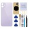 Perzework OEM Rear Back Glass Replacement for iPhone 12 61 inches with Reparing Toolkit and PreInstalled Adhesive Purple