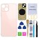Perzework OEM Rear Back Glass Replacement Pink Compatible with iPhone 13 61 inches All Carriers with PreInstalled Adhesive and Repairing Tool Kits