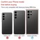 Perzework Rear Back Glass Replacement for Samsung Galaxy S24 Ultra 68inches with Reparing ToolkitTitanium Black