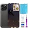 ZMVDJZ 15 Pro Max Back Glass Replacement with Plate Flex Cable and All Parts for iPhone 15pro Max Back Cover Glass Black Titanium 67 Inch Waterproof Tape Repair Tools Black Titanium