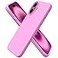 ORNARTO Compatible with iPhone 16 Case 61 Slim Liquid Silicone 3 Layers Full Covered Soft Gel Rubber Shockproof Phone Case Protective Cover with AntiScratch Microfiber LiningCherry Blossom