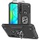 HNHYGETE for Moto G Power Case with Screen Protector Hard Rubber Bumper Shockproof Tough Rugged with 360 Rotation Ring Kickstand Cases for Moto G Power 2020 Black