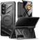 TONGATE for Galaxy Z Fold 7 Case with Privacy Screen Protector Compatible with MagSafeAnti Spy Shockproof Phone Case Builtin Stand Belt Clip Hinge Cover for Samsung Z Fold 7 2025 8 Black