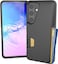 Smartish Galaxy S24 Wallet Case Wallet Slayer Vol 1 Slim Protective Credit Card Holder Drop Tested Hidden Card Slot Cover Compatible with Samsung Galaxy S24 Black Tie Affair