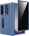 Miimall for Galaxy Z Fold 7 Case with Camera Cover Builtin Privacy Screen Protector Magnetic Kick Stand Hinge Protection Shockproof Dustproof Slim Full Cover Case for Z Fold7 Blue