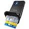 Scooch for iPhone 12 Mini Case with Card Holder Wingmate Wallet Case with Hidden Card Slot and RFID Protection for 3 Cards 10Foot Drop Protection Black