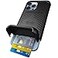 Scooch for iPhone 13 Pro Max Case with Card Holder Wingmate Wallet Case with Hidden Card Slot and RFID Protection for up to 4 Cards 10Foot Drop Protection Black