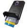 Scooch Compatible with iPhone 14 Pro Max Case with Card Holder Wingmate Wallet Case with Hidden Card Slot and RFID Protection for 4 Cards 10Foot Drop Protection Black