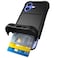 Scooch for iPhone 16 Case with Card Holder Wingmate Wallet Case with Hidden Card Slot and RFID Protection for up to 4 Cards 10Foot Drop Protection Black