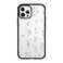 CASETiFY Impact Case for iPhone 12 iPhone 12 Pro Small Blue Flowers Clear Black