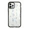 CASETiFY Impact Case for iPhone 12 iPhone 12 Pro Small Blue Flowers Clear Black