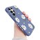Sunswim Compatible with Galaxy S21 Ultra Case Cute Daisy Pattern Camera Lens Protection Shockproof TPU Bumper Liquid Silicone Protective Cover Phone Cases for Samsung Galaxy S21 Ultra 5G 68Grey