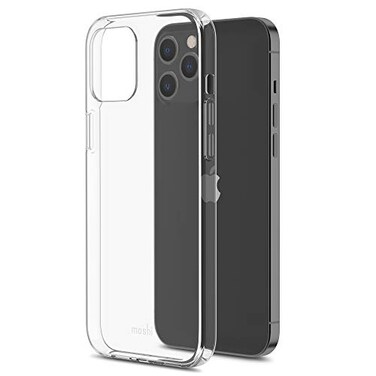 Moshi Vitros Clear Case Compatible with iPhone 12 Pro Max Case Clear Thin Flexible WatermarkResistant BPAFree Cover for 67 iPhone 12 Pro Max Crystal Clear