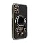 Danglyld for Galaxy A51 Case Cute Plating 3D Astronaut Hidden Kickstand Holder Case Soft TPU Bumper Shockproof Protective Cover Phone Case for Samsung Galaxy A51 4G Not for A51 5G Version Black