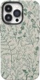 Casely iPhone 14 Pro Max Case Sage Garden Green Floral Bold Protective Design Compatible with MagSafe