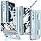 NINKI Compatible Samsung Galaxy Z Fold 5 Case with S Pen Holder S PenScreen Protector Hinge Case for Samsung Z Fold 5 Case with KickstandSamsung Z Fold 5 5g Case Galaxy Fold 5 5g Phone Case Blue