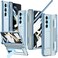 NINKI Compatible Samsung Galaxy Z Fold 5 Case with S Pen Holder S PenScreen Protector Hinge Case for Samsung Z Fold 5 Case with KickstandSamsung Z Fold 5 5g Case Galaxy Fold 5 5g Phone Case Blue