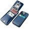 KIHUWEY Compatible with iPhone 13 Pro Max Case Wallet with Credit Card Holder Premium Leather Magnetic Clasp Kickstand Heavy Duty Protective Cover for iPhone 13 Pro Max 67 InchBlue