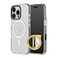RhinoShield Clear Case with Camera Control Capture Button Compatible with Magsafe for iPhone 16 Pro Max Superior Magnetic Advanced Yellowing Resistance Protective Phone Case Black Camera Ring